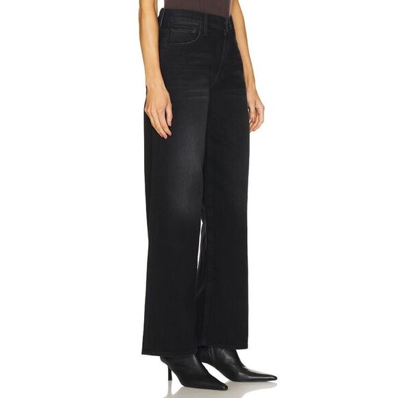 Mother The Spinner Zip Sneak in Black Magic 30” - Picture 2 of 12